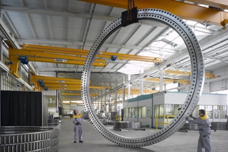 Компания Liebherr-Components AG изготовила подшипник диаметром 5 метров