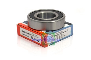Подшипник 6- 180206 АС17 (6206 2RS) СПЗ