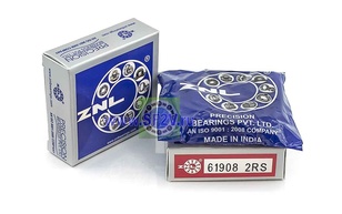 Подшипник 1000908 2RS (61908 2RS) ZNL