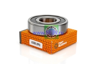 Подшипник 180306 (6306 2RS) CRAFT