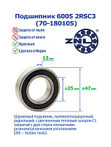 6005 2RSC3 (70-180105) ZNL
