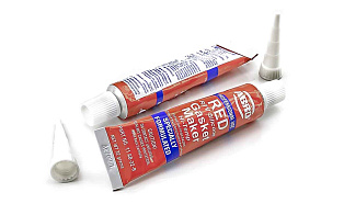 Герметик силиконовый красный 11- AB-CH-32R 32г ABRO