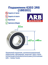 6203 2RS (180203) ARB