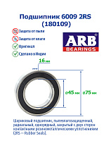 6009 2RS (180109) ARB
