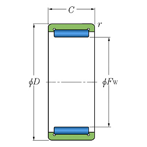 Подшипник 941 /10 Схема