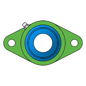 Подшипниковый узел UCFL 208 Схема