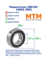 180103 (6003 2RS) MTM