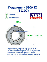 6309 ZZ (80309) ARB