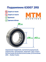 63007 2RS MTM