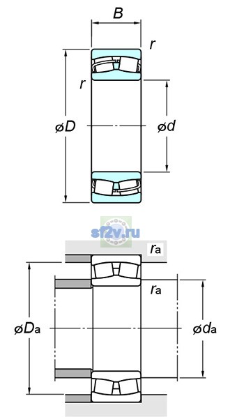 Фото подшипника 21315RZ