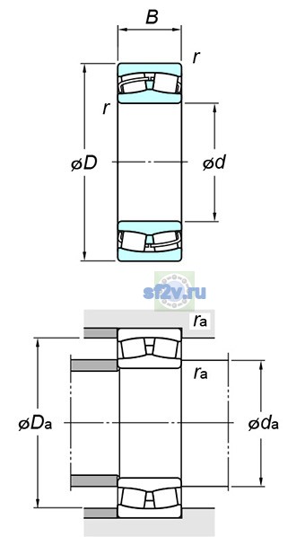 Фото подшипника 23132RH