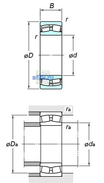 Фото подшипника 23248RHA