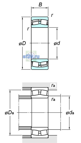 Фото подшипника 23272RHA