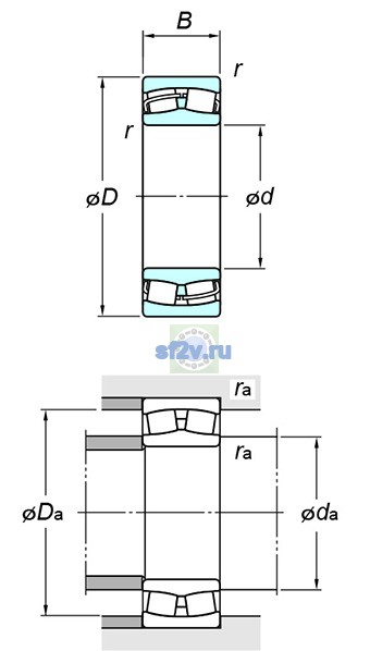 Фото подшипника 23276RHA