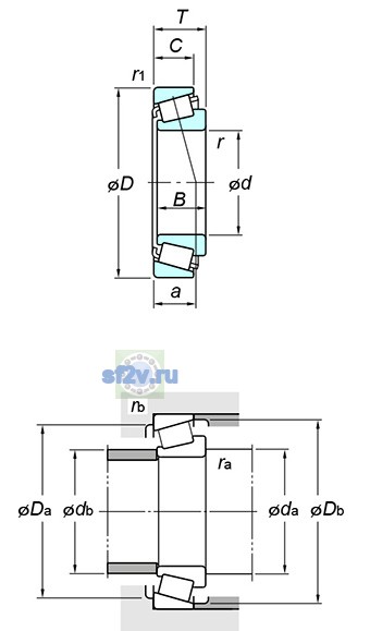 Фото подшипника 27691/20