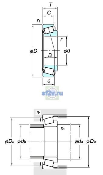 Фото подшипника 2794R/35X