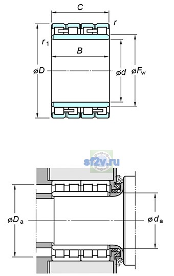 Фото подшипника 32FC23170B