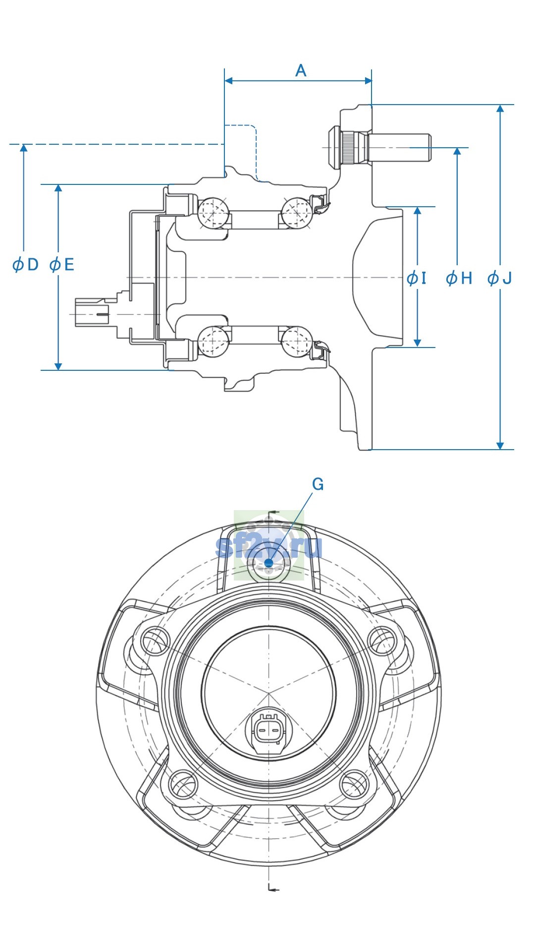 Фото подшипника 3DACF022F-1JS-AM
