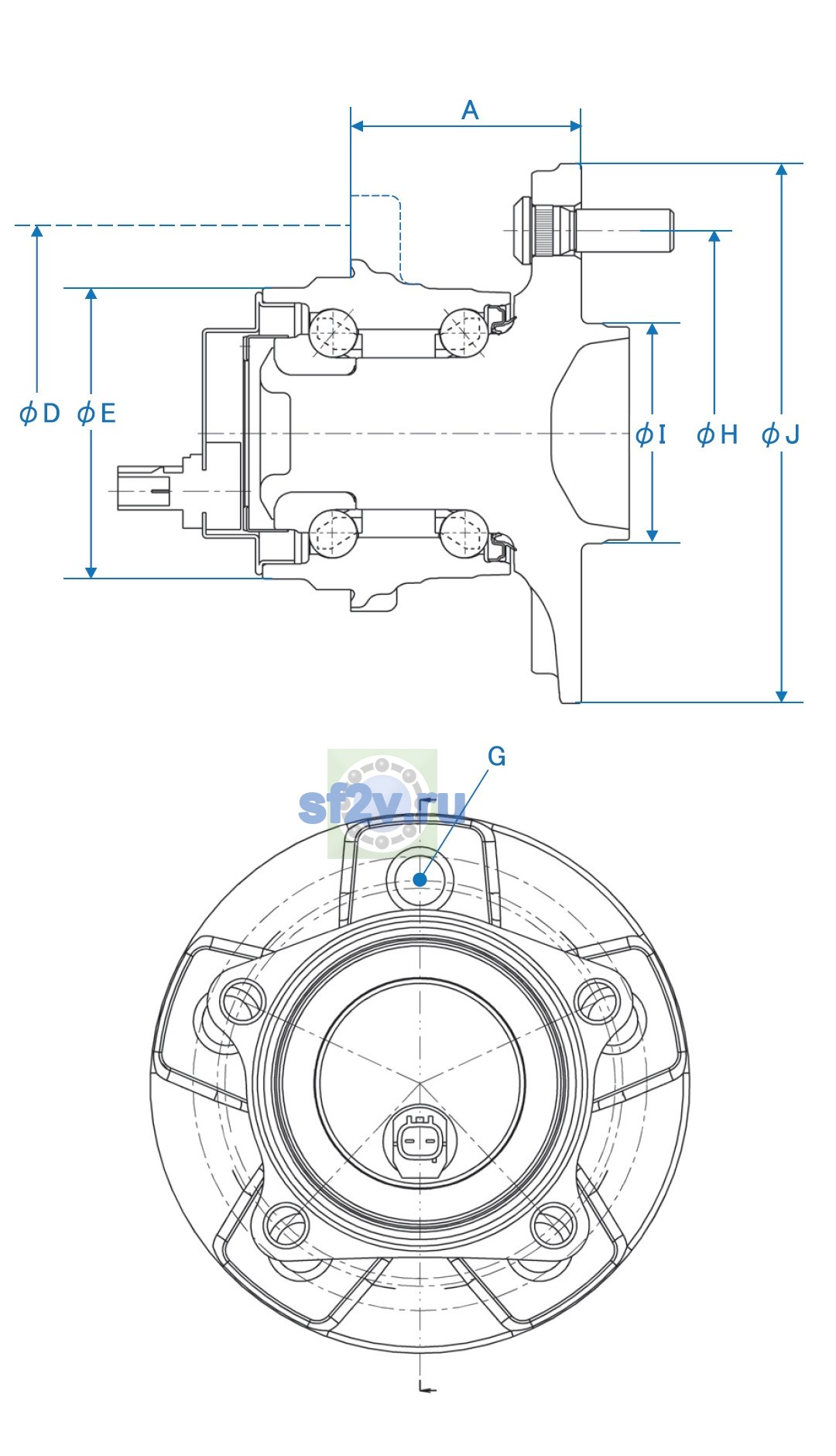 Фото подшипника 3DACF026F-20-AM