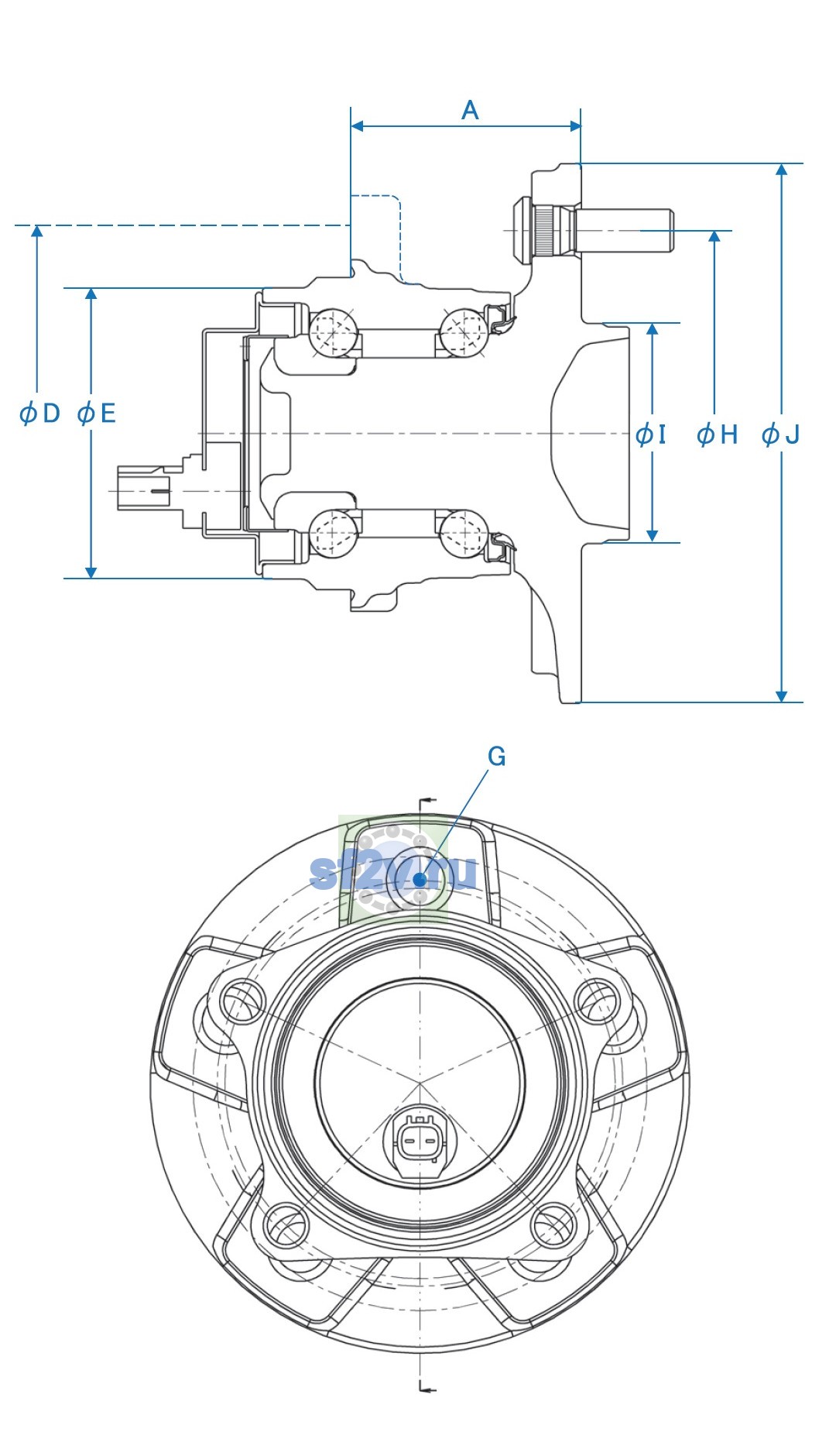 Фото подшипника 3DACF026F-20S-AM