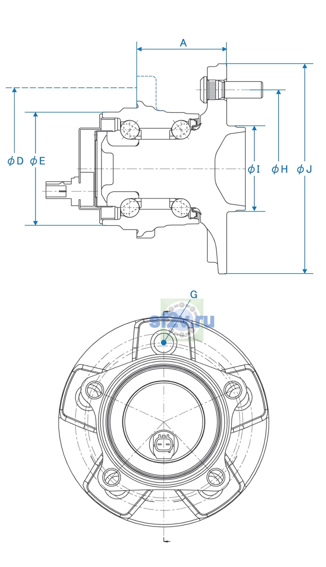 Фото подшипника 3DACF026F-39DS-AM
