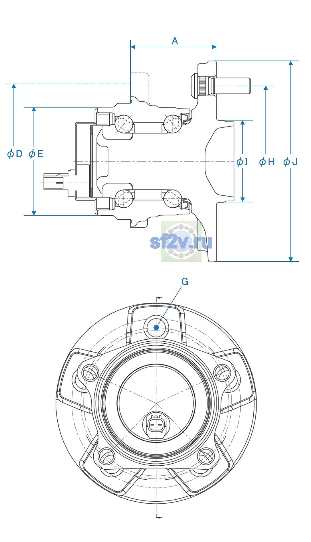 Фото подшипника 3DACF026F-7AS-AM