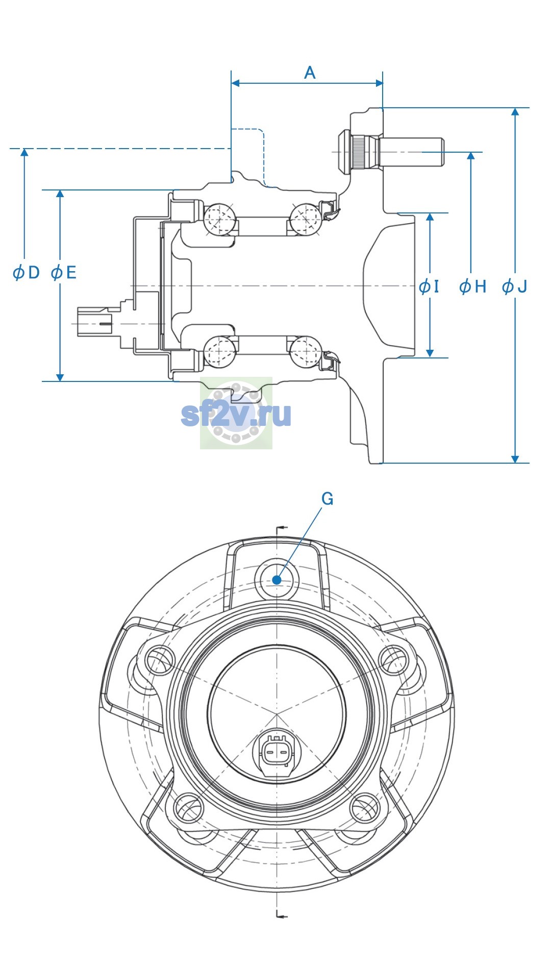 Фото подшипника 3DACF027F-13-AM