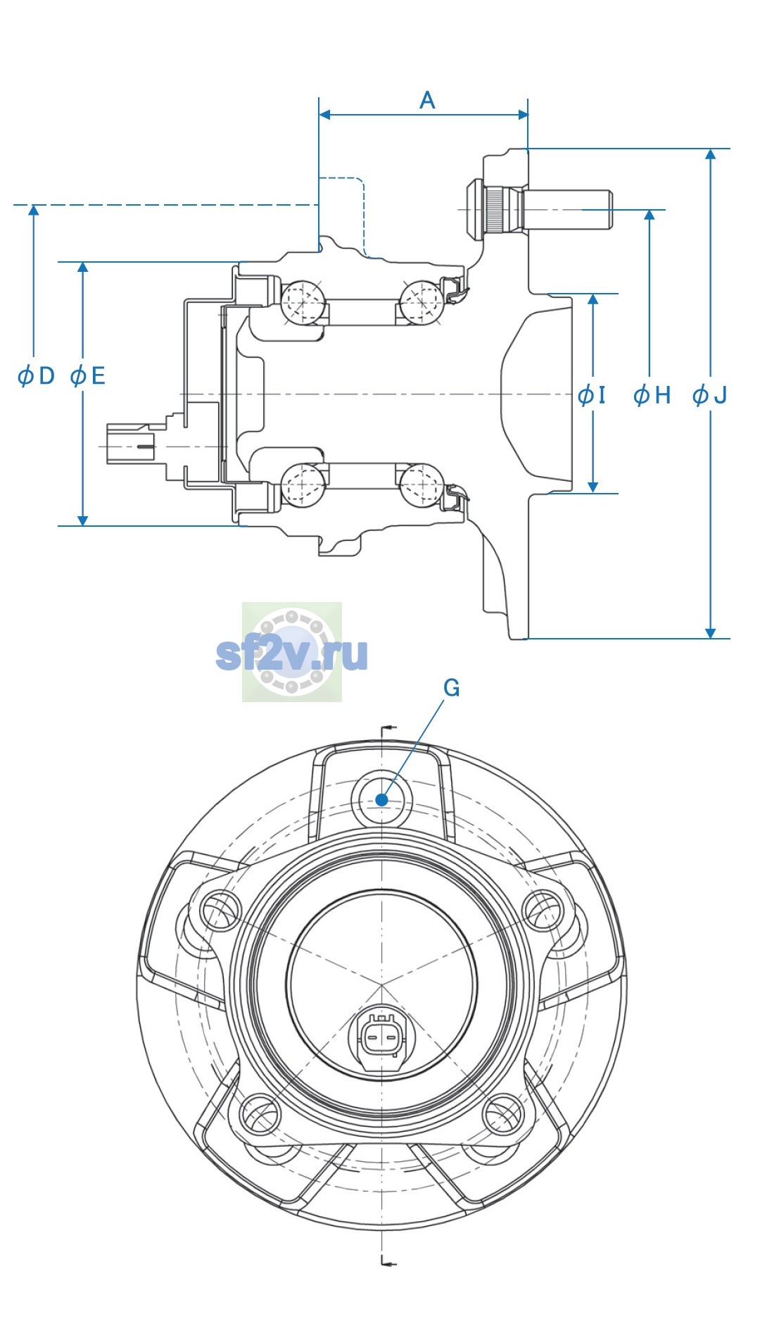 Фото подшипника 3DACF027F-28CS-AM
