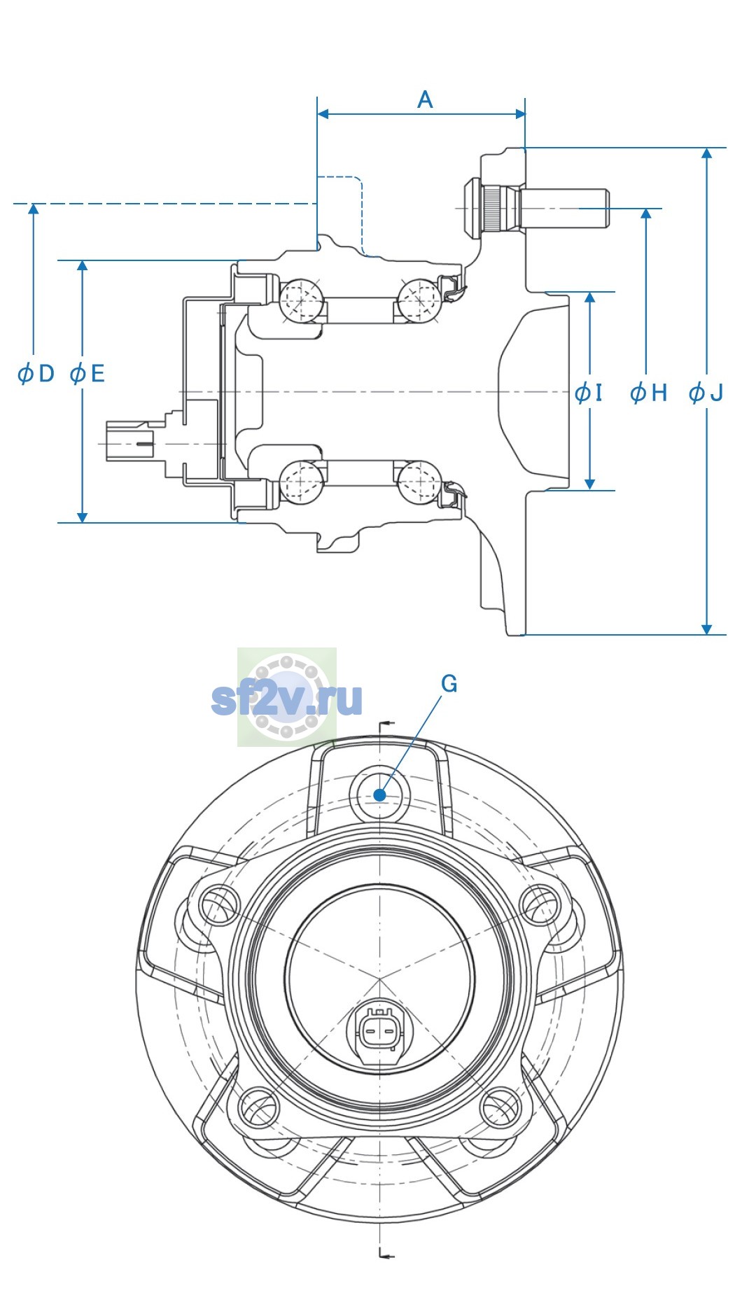 Фото подшипника 3DACF027F-30ES-AM