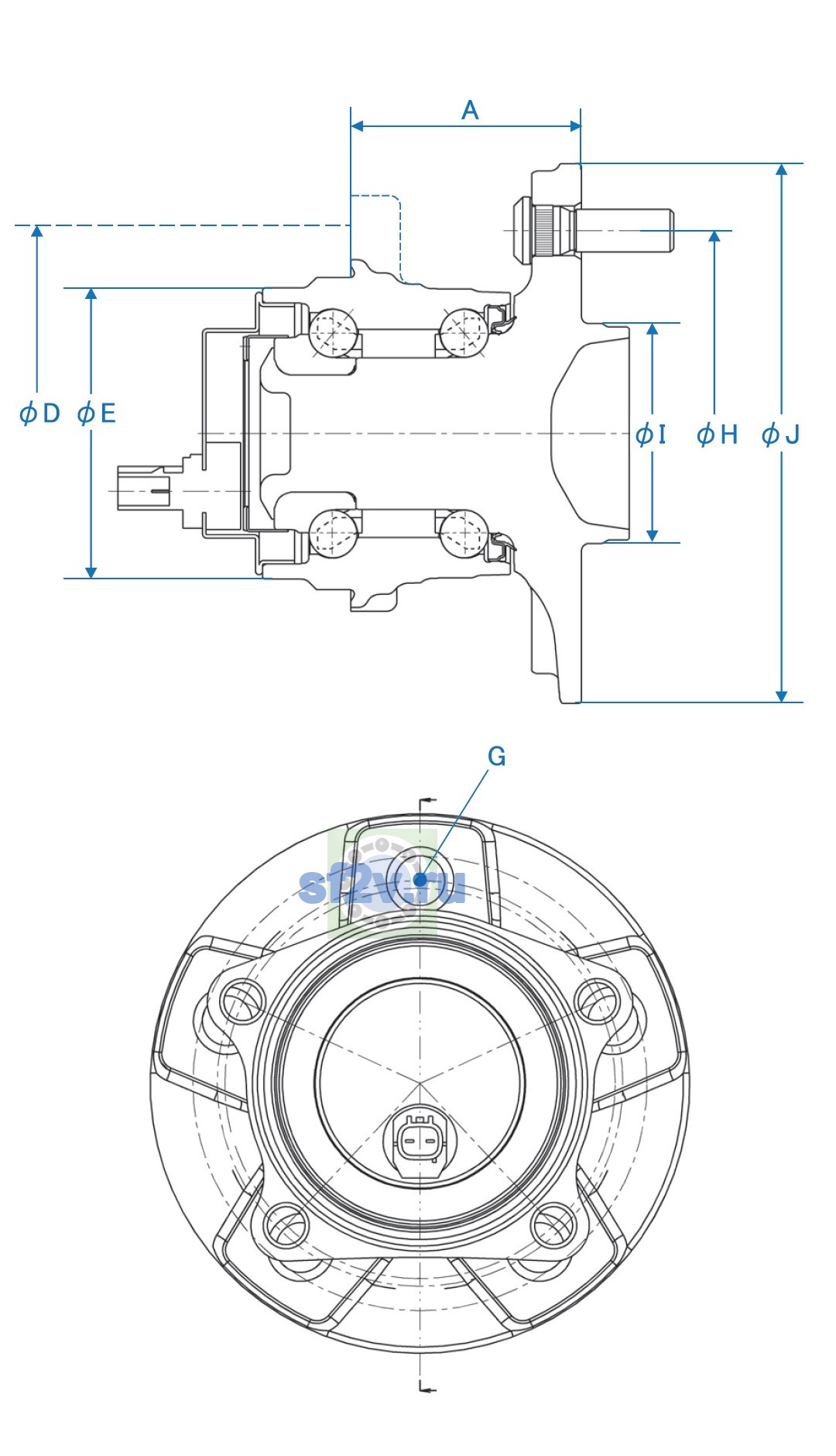 Фото подшипника 3DACF027F-8BS-AM