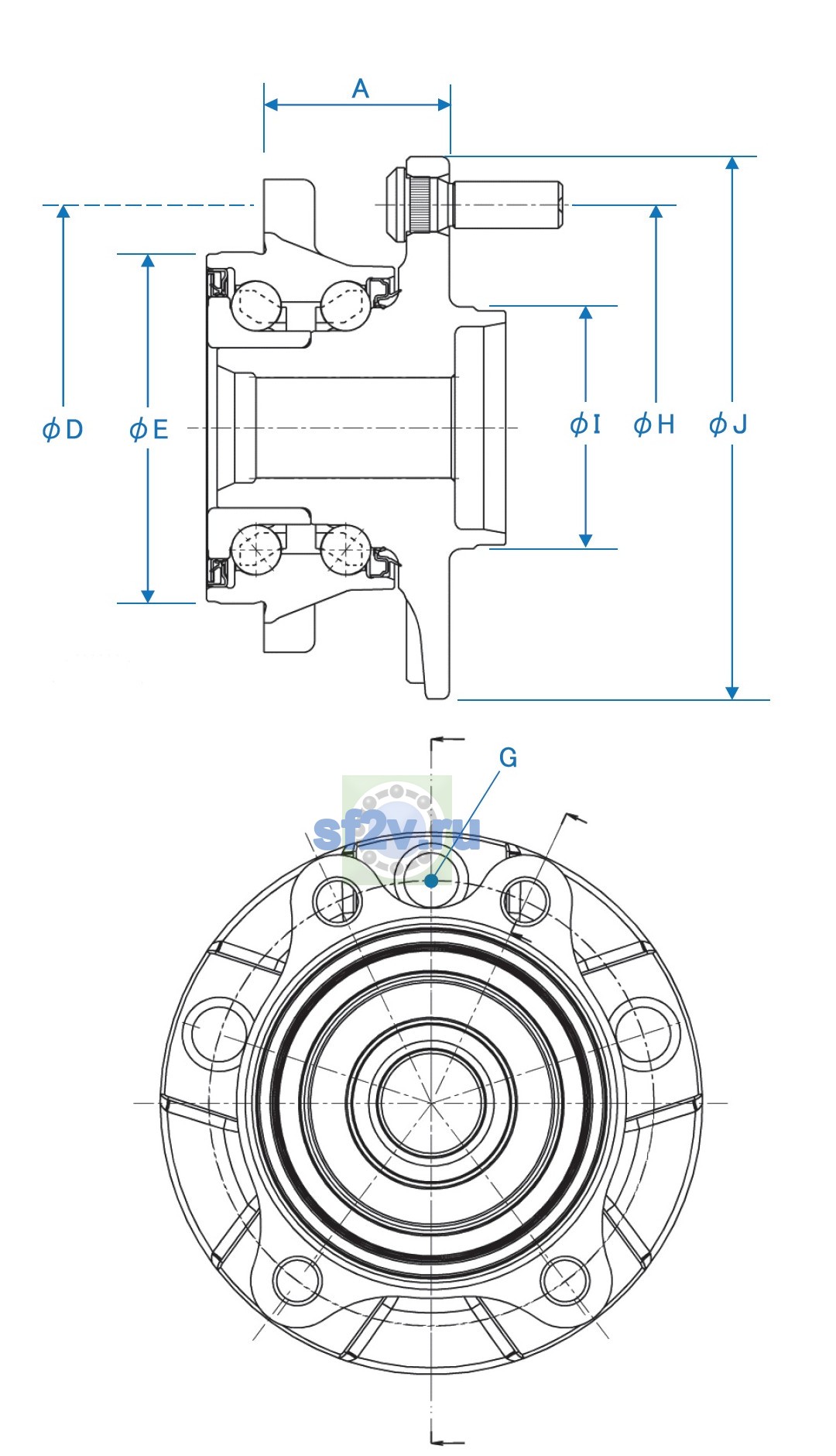 Фото подшипника 3DACF037D-14-AM