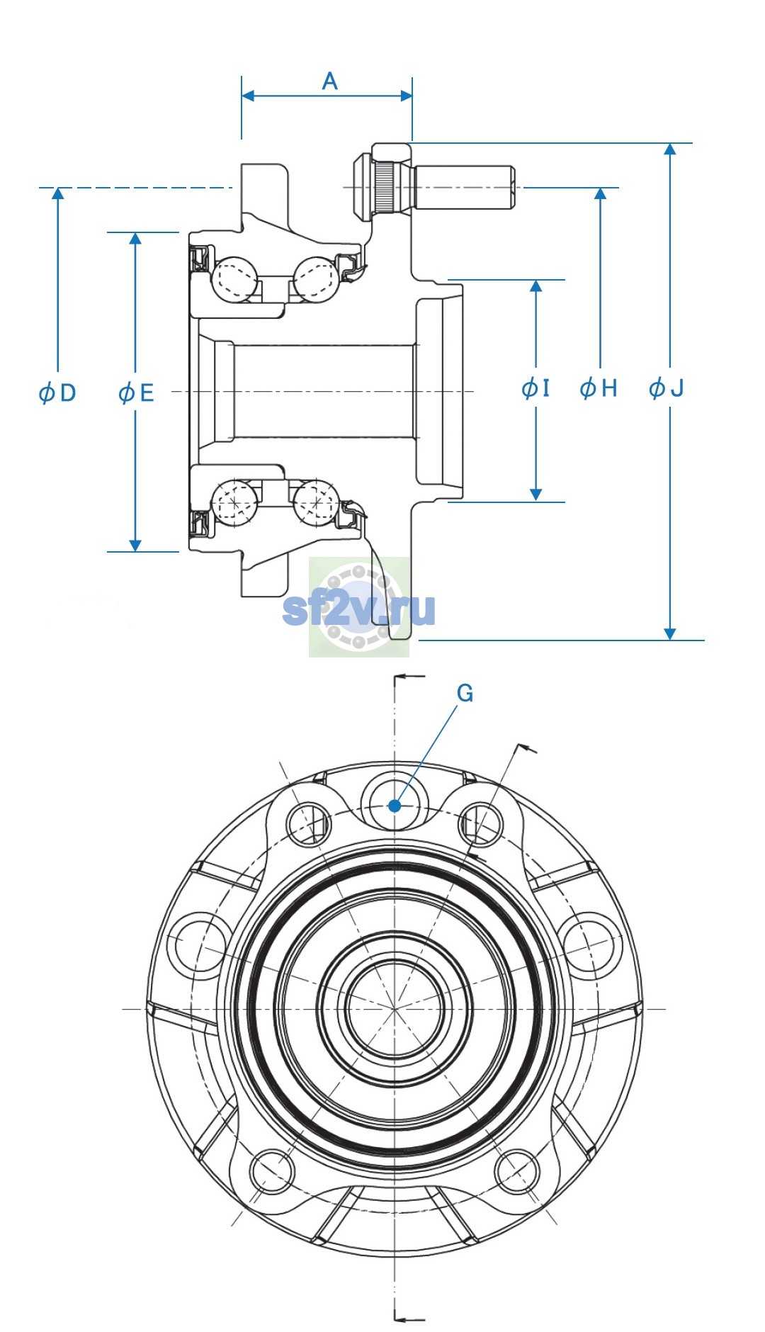 Фото подшипника 3DACF037D-2C-AM