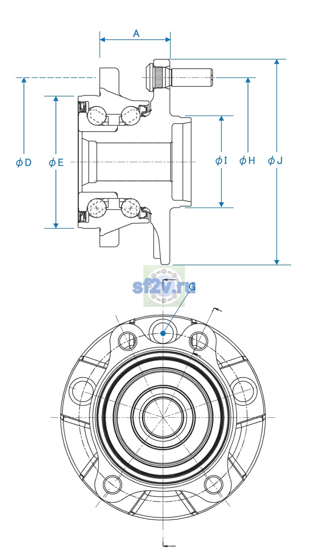 Фото подшипника 3DACF037D-8AR-AM