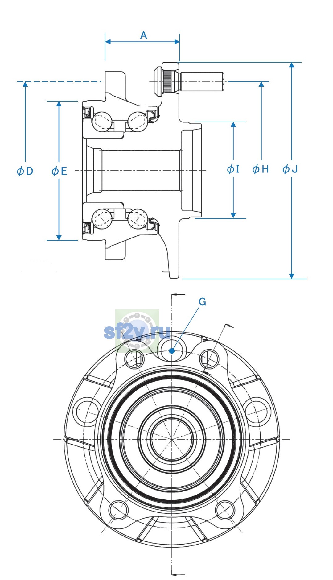 Фото подшипника 3DACF038D-15BR-AM