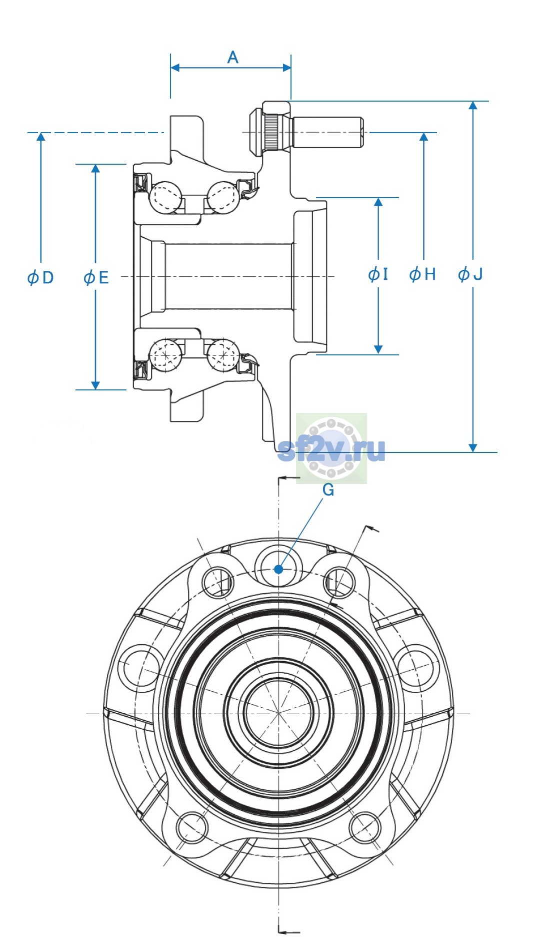 Фото подшипника 3DACF041D-3JR-AM
