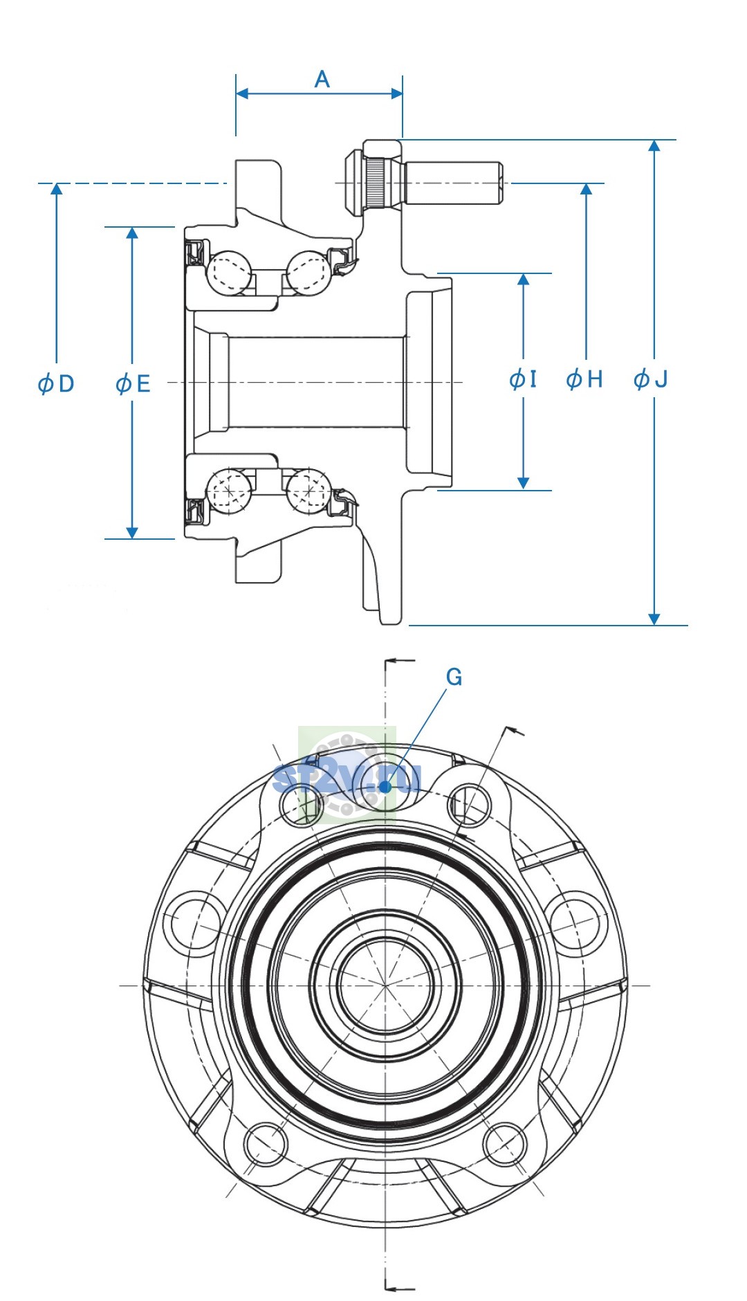 Фото подшипника 3DACF041D-6DR-AM