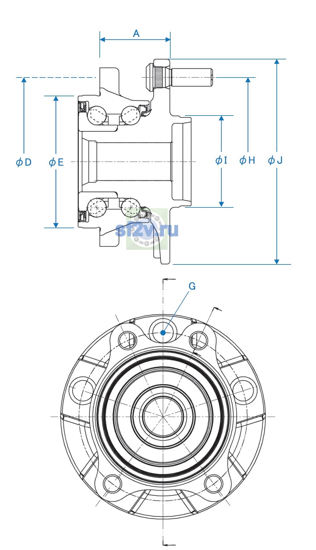 Фото подшипника 3DACF044D-10CR-AM