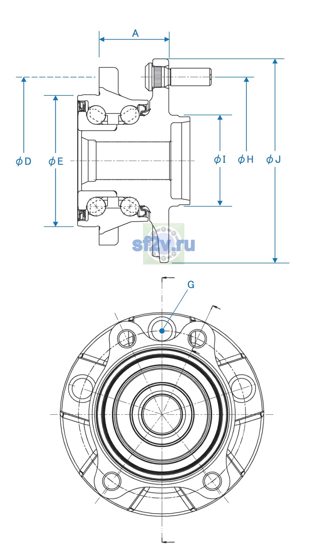 Фото подшипника 3DACF044D-14BR-AM