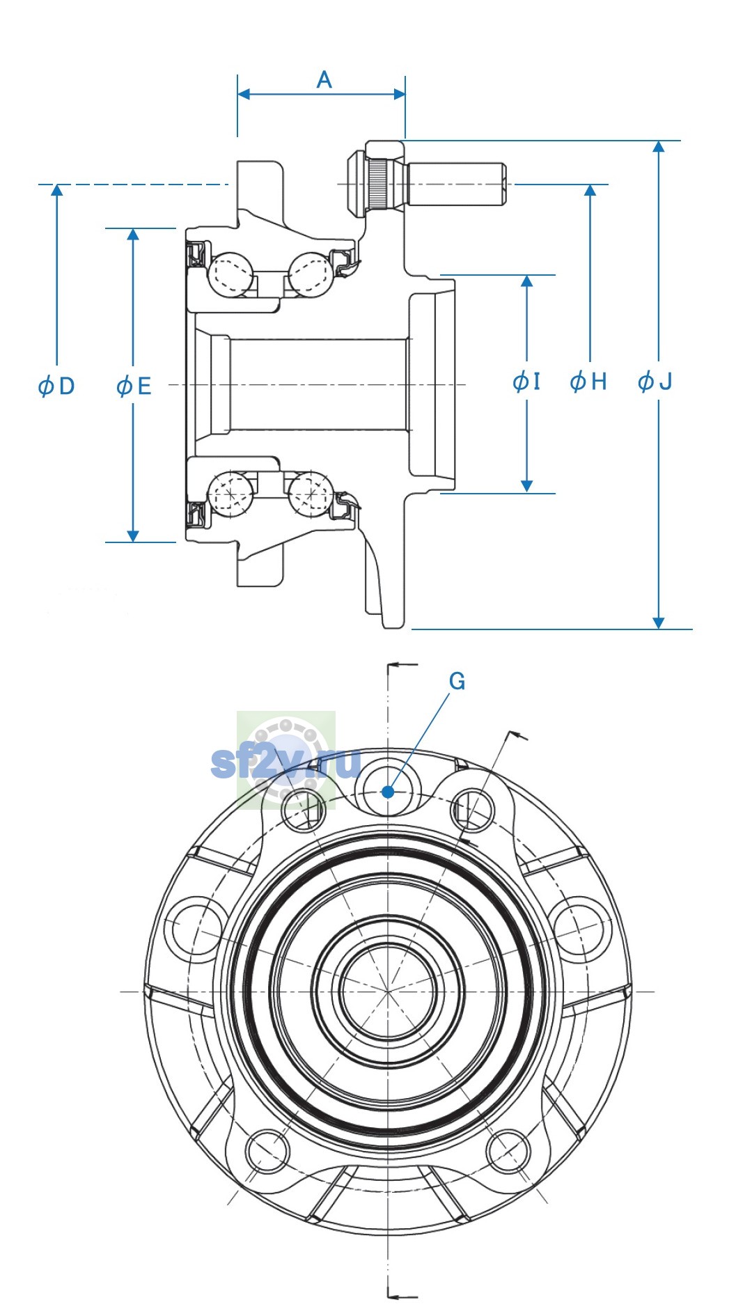 Фото подшипника 3DACF044D-16R-AM