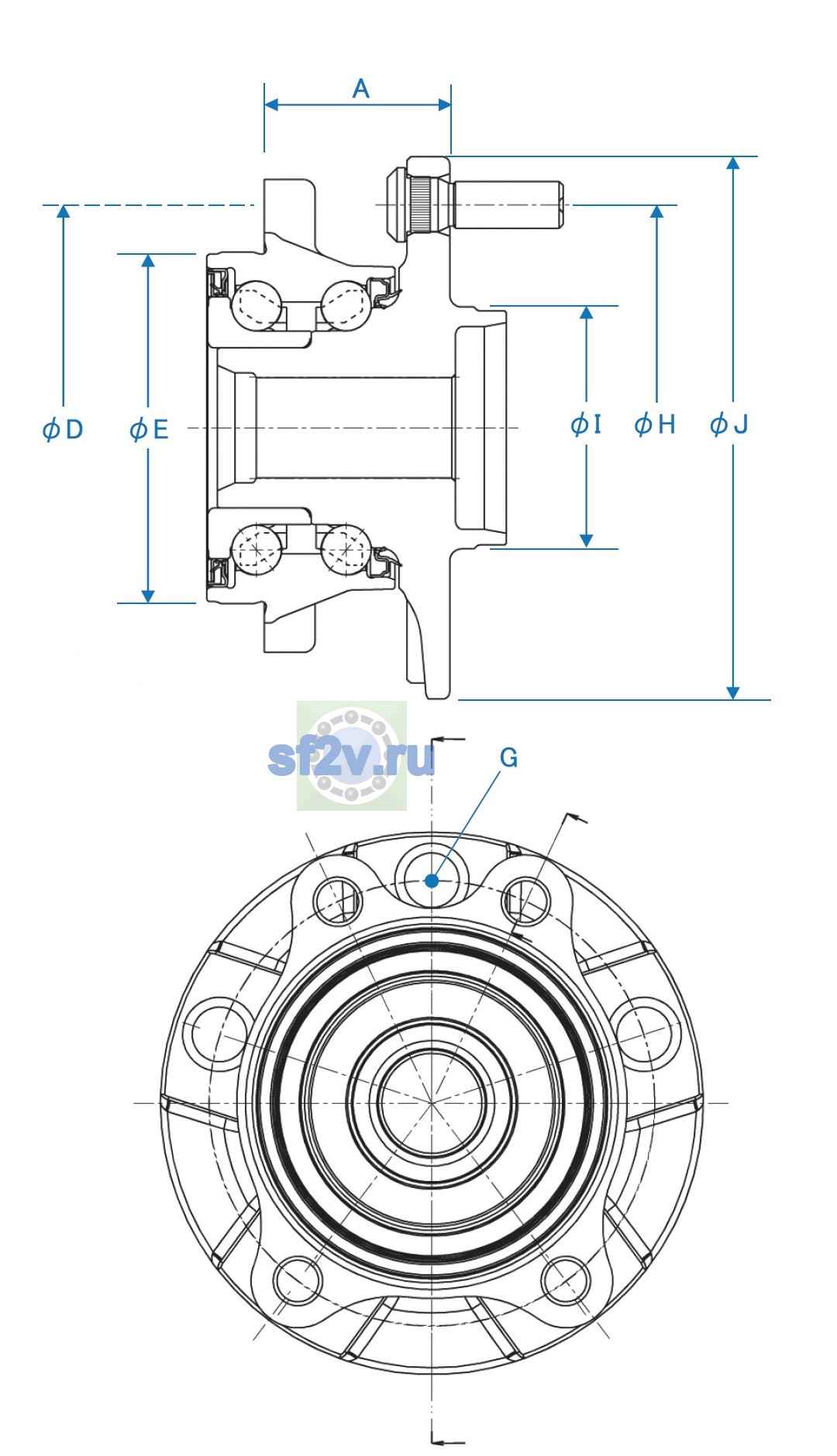Фото подшипника 3DACF044D-9GR-AM