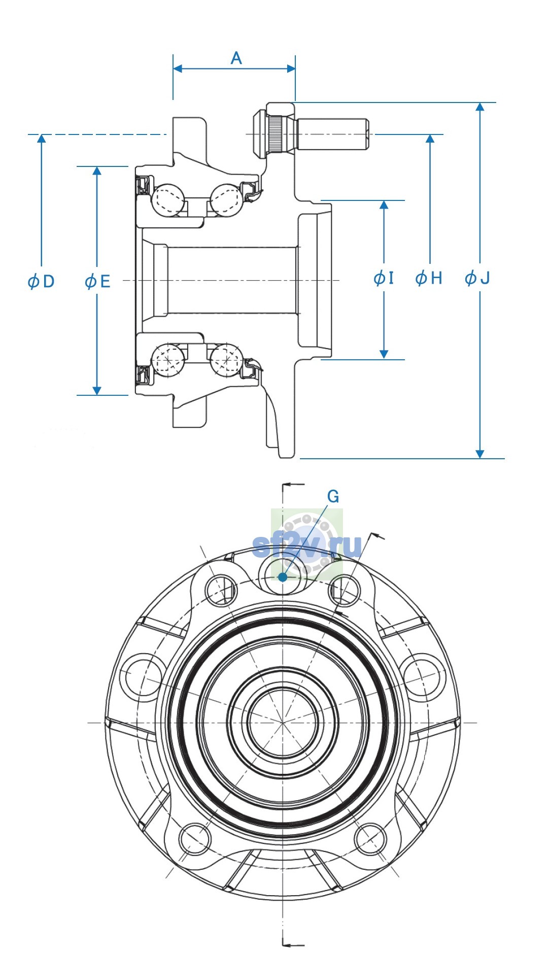 Фото подшипника 3DACF044DC-AM