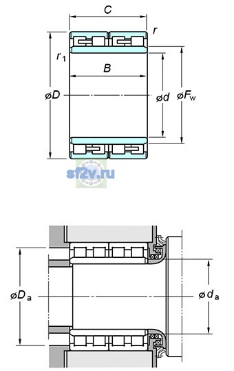 Фото подшипника 40FC28190A