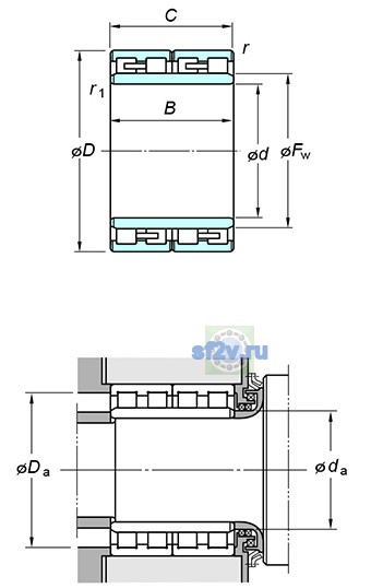 Фото подшипника 40FC28200