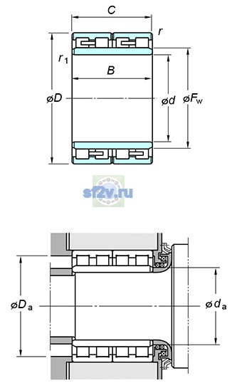 Фото подшипника 42FC30210