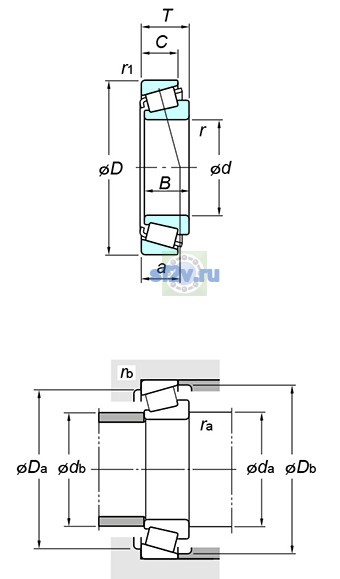 Фото подшипника 449/432