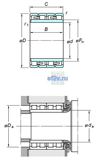 Фото подшипника 44FC31192W