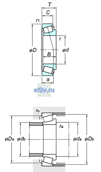 Фото подшипника 467/453X