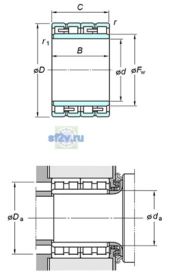 Фото подшипника 48FC33250W