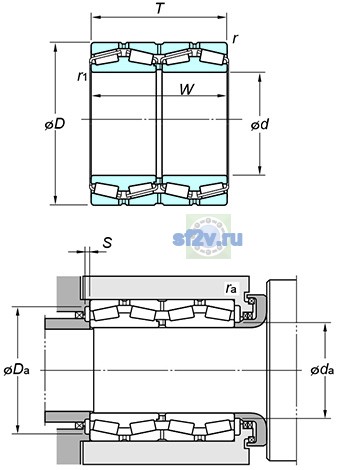 Фото подшипника 4TR225A