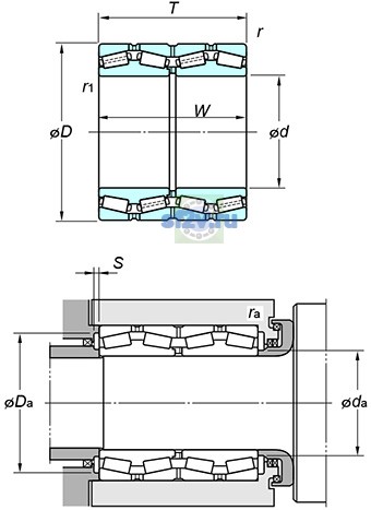 Фото подшипника 4TR510A